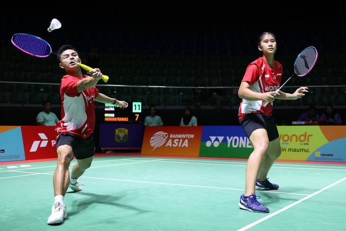 Andhika Wirapati/Laudya Chelsea Griselda (Humas PP PBSI) Andhika Wirapati/Laudya Chelsea Griselda (Humas PP PBSI)
