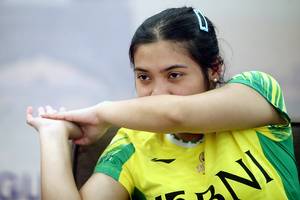 Gregoria Mariska Tunjung (Djarum Badminton/Edward Luhukay)