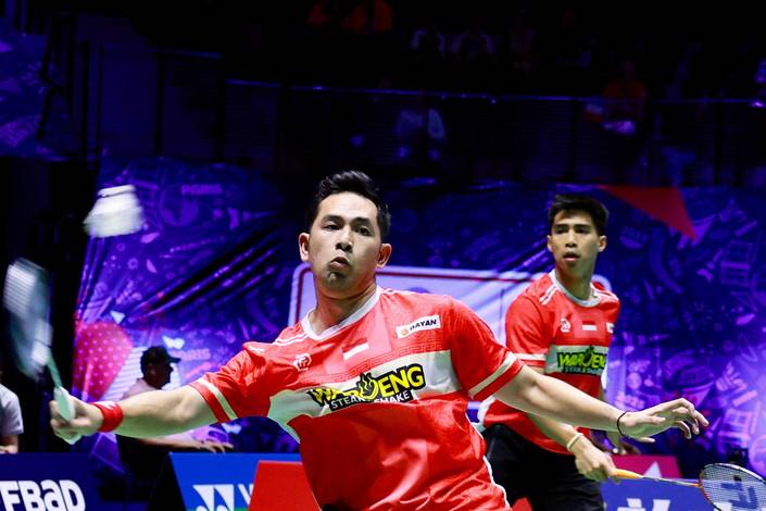 Sabar Karyaman Gutama/Moh Reza Pahlevi Isfahani (Humas PP PBSI)