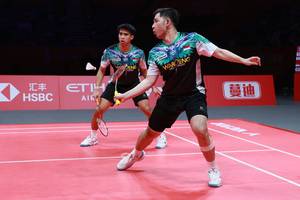 Sabar Karyaman Gutama/Moh Reza Pahlevi Isfahani (Humas PP PBSI)