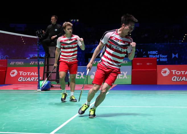 Kevin Sanjaya Sukamuljo/Marcus Fernaldi Gideon Kevin Sanjaya Sukamuljo/Marcus Fernaldi Gideon