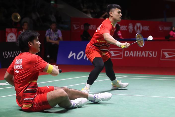 Daniel Marthin & Leo Rolly Carnando (Djarum Badminton) Daniel Marthin & Leo Rolly Carnando (Djarum Badminton)