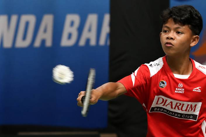 La Ode Muhammad Ahsan Kamil (Djarum Badminton/Edward Luhukay)