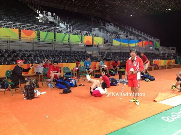 Tim Indonesia Jajal Arena Pertandingan