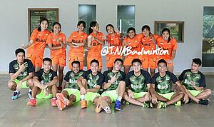 Skuad Indonesia di turnamen beregu Asia Junior Championships 2017. (foto: PBSI)