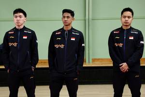 Nikolaus Joaquin, Alwi Farhan, & Anthony Sinisuka Ginting (Humas PP PBSI)