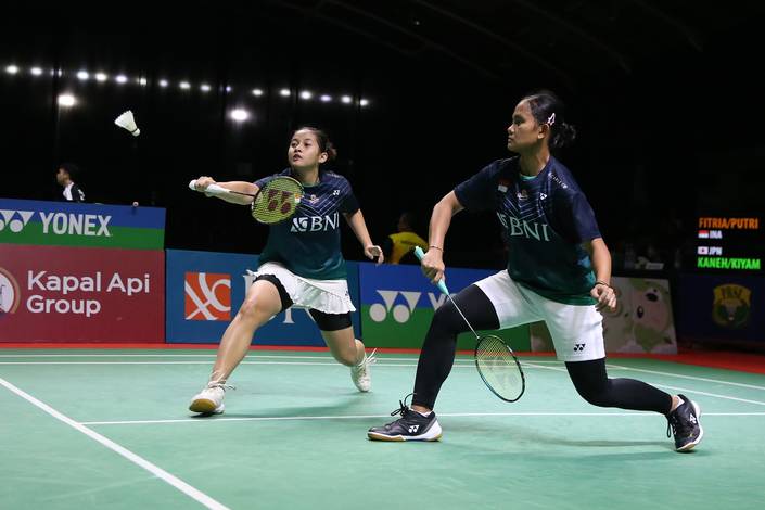 Meisa Rizka Fitria/Maulida Aprilia Putri (Humas PP PBSI) Meisa Rizka Fitria/Maulida Aprilia Putri (Humas PP PBSI)