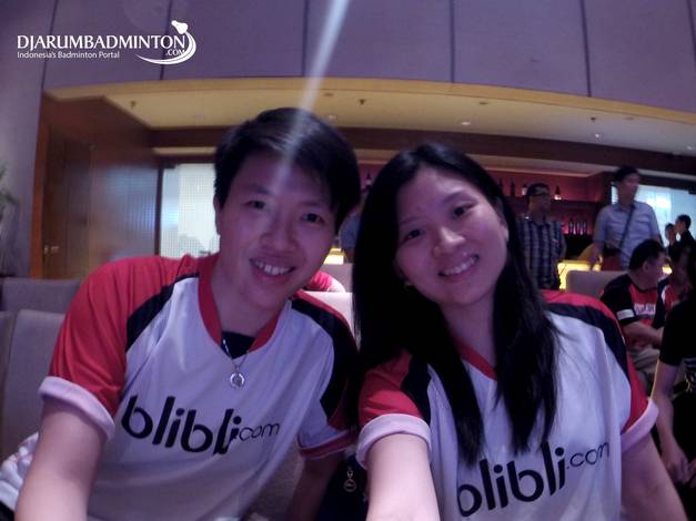 Liliyana Natsir dan Debby Susanto