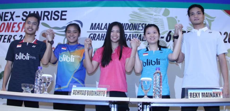 Press Conference Indonesia Masters 2015