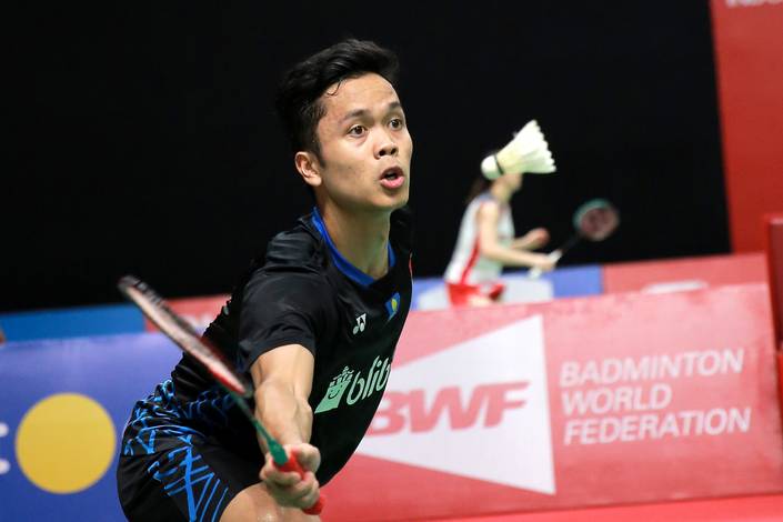 Anthony Sinisuka Ginting (Djarum Badminton) Anthony Sinisuka Ginting (Djarum Badminton)
