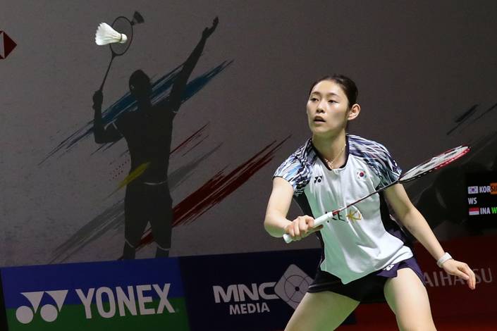 Sim Yu Jin (Djarum Badminton) Sim Yu Jin (Djarum Badminton)