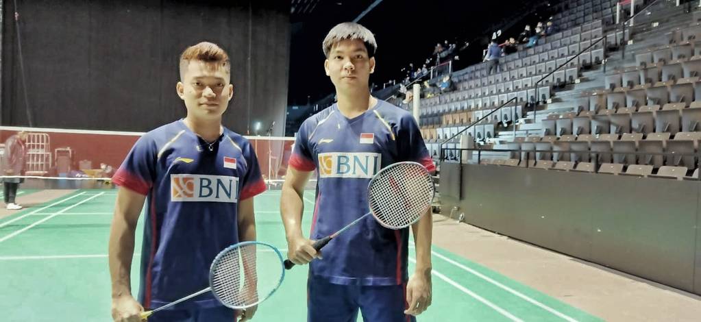 Ganda putra Indonesia, Daniel Marthin/Leo Rolly Carnando. (Foto: PP PBSI) Ganda putra Indonesia, Daniel Marthin/Leo Rolly Carnando. (Foto: PP PBSI)