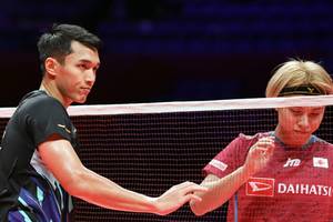 Jonatan Christie & Kodai Naraoka (Humas PP PBSI)