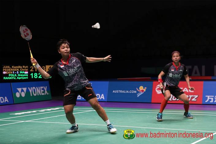 Greysia Polii/Apriani Rahayu (foto: PBSI)
