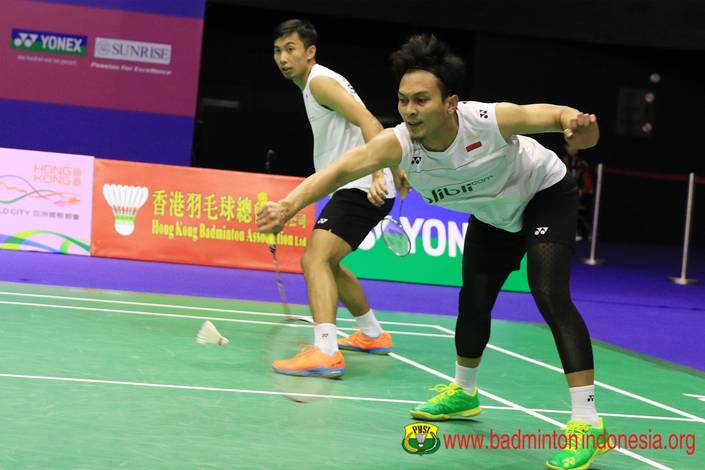 Mohammad Ahsan/Rian Agung Saputro. (foto: PBSI) Mohammad Ahsan/Rian Agung Saputro. (foto: PBSI)