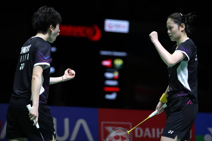 Zhang Shu Xian/Zheng Yu (Djarum Badminton) Zhang Shu Xian/Zheng Yu (Djarum Badminton)