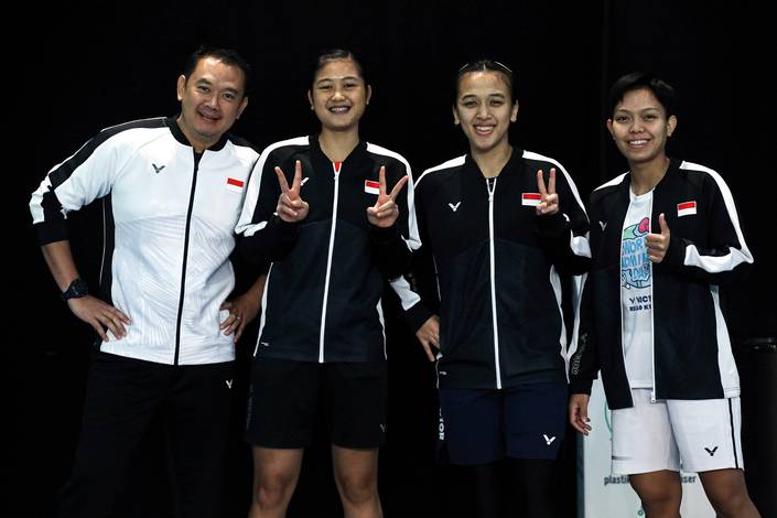 Eng Hian, Febriana Dwipuji Kusuma, Amalia Cahaya Pratiwi, & Siti Fadia Silva Ramadhanti (Humas PP PBSI) Eng Hian, Febriana Dwipuji Kusuma, Amalia Cahaya Pratiwi, & Siti Fadia Silva Ramadhanti (Humas PP PBSI)