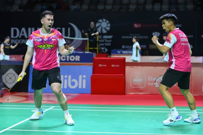 Sabar Karyaman Gutama/Moh Reza Pahlevi Isfahani (Djarum Badminton)