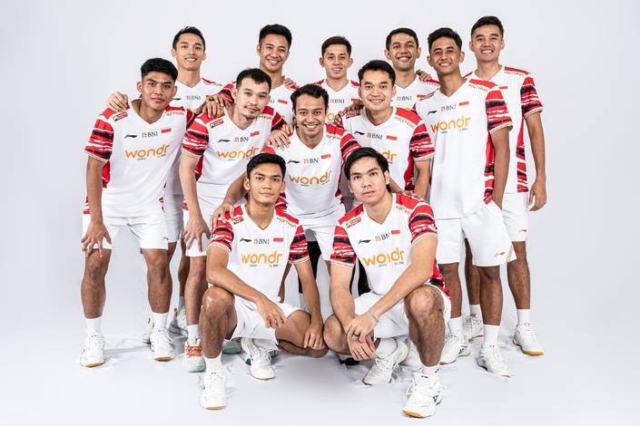 Skuad Putra Indonesia pada Piala Sudirman 2025 (Humas PP PBSI) Skuad Putra Indonesia pada Piala Sudirman 2025 (Humas PP PBSI)