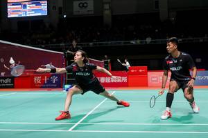 Gloria Emanuelle Widjaja & Dejan Ferdinansyah (Humas PP PBSI)