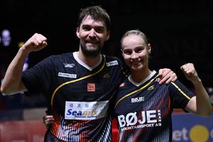 Mathias Christiansen/Alexandra Bøje (Djarum Badminton) Mathias Christiansen/Alexandra Bøje (Djarum Badminton)