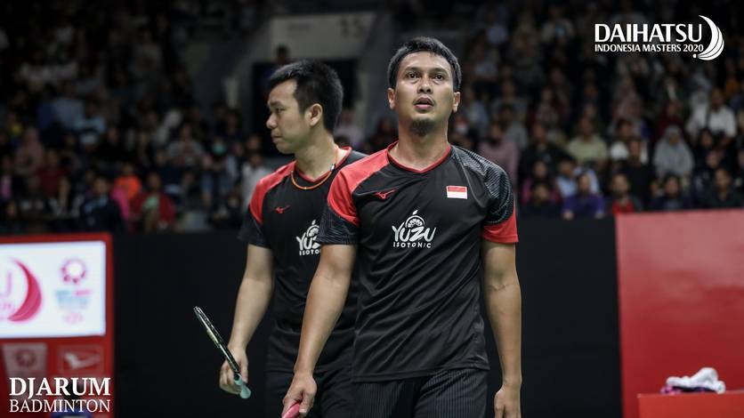 Mohammad Ahsan/Hendra Setiawan (Indonesia). Mohammad Ahsan/Hendra Setiawan (Indonesia).
