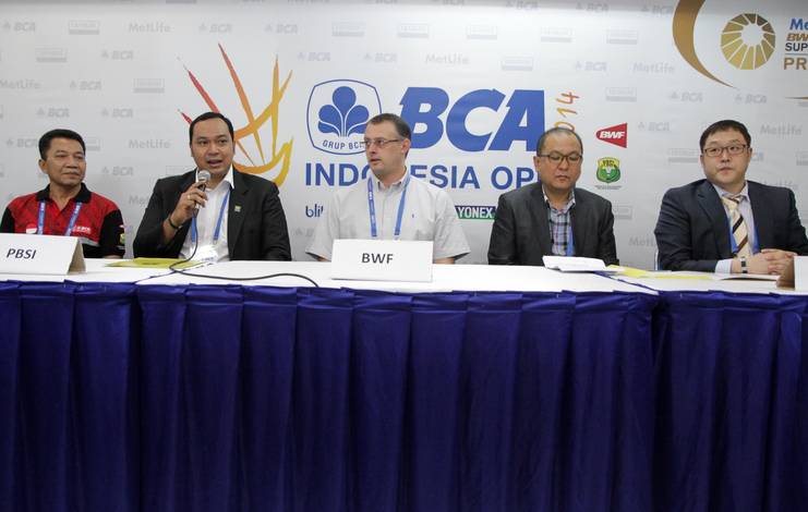 Press Conference Penandatanganan MOU PBSI - BKA Press Conference Penandatanganan MOU PBSI - BKA