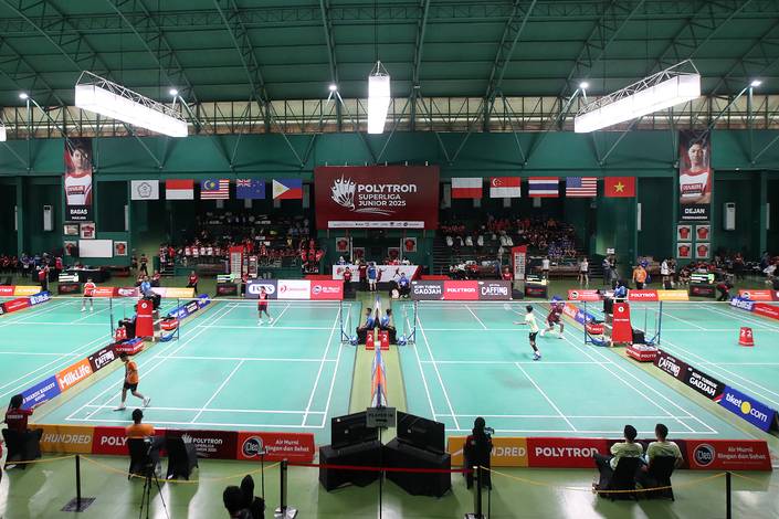 Polytron Superliga Junior 2025 (Djarum Badminton/Edward Luhukay) Polytron Superliga Junior 2025 (Djarum Badminton/Edward Luhukay)