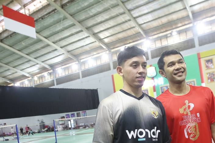 Muhammad Rian Ardianto & Fajar Alfian (Djarum Badminton/Edward Luhukay) Muhammad Rian Ardianto & Fajar Alfian (Djarum Badminton/Edward Luhukay)