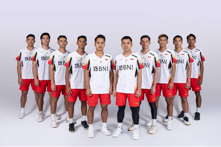 Tim Indonesia pada Piala Thomas 2024 (Humas PP PBSI) Tim Indonesia pada Piala Thomas 2024 (Humas PP PBSI)