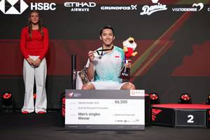 Jonatan Christie (Humas PP PBSI)