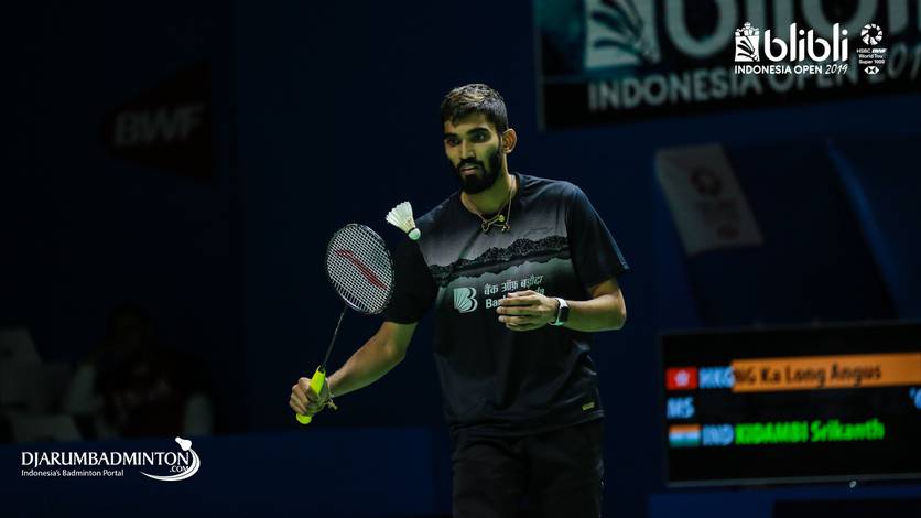 Tunggal putra India, Kidambi Srikanth. Tunggal putra India, Kidambi Srikanth.