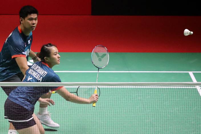 Praveen Jordan/Melati Daeva Oktavianti (Djarum Badminton) Praveen Jordan/Melati Daeva Oktavianti (Djarum Badminton)