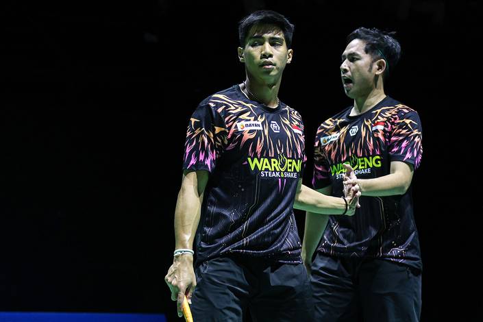 Sabar Karyaman Gutama/Moh Reza Pahlevi Isfahani (Humas PP PBSI)