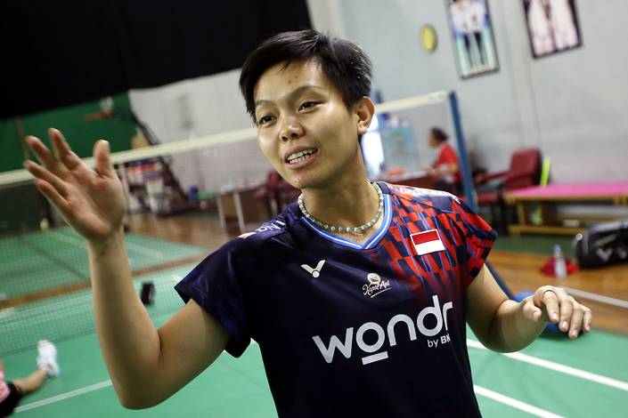 Siti Fadia Silva Ramadhanti (Djarum Badminton/Edward Luhukay)