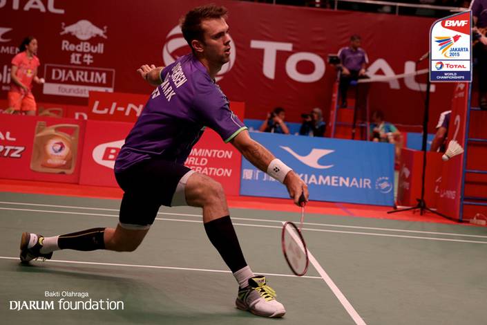 Jan O Jorgensen Saat Tampil di Kejuaraan Dunia 2015.