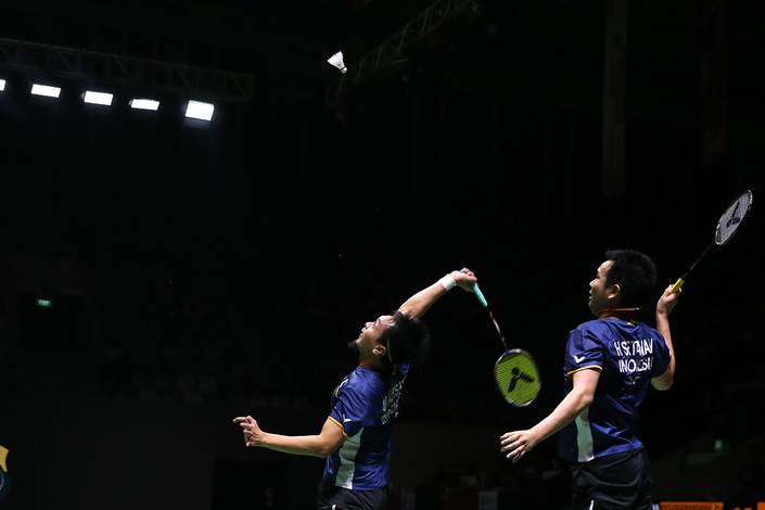 Mohammad Ahsan/Hendra Setiawan (Humas PP PBSI) Mohammad Ahsan/Hendra Setiawan (Humas PP PBSI)