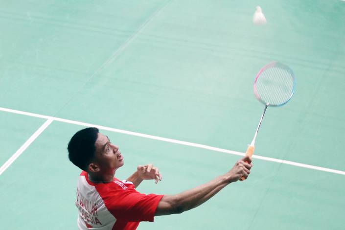 Moh. Zaki Ubaidillah (Djarum Badminton) Moh. Zaki Ubaidillah (Djarum Badminton)