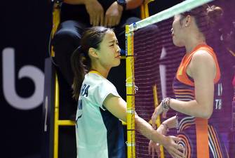 Nozomi Okuhara & Ratchanok Intanon (Djarum Badminton)