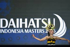 Seremonial pembukaan rangkaian laga final Indonesia Masters 2026 (Djarum Badminton) Seremonial pembukaan rangkaian laga final Indonesia Masters 2026 (Djarum Badminton)
