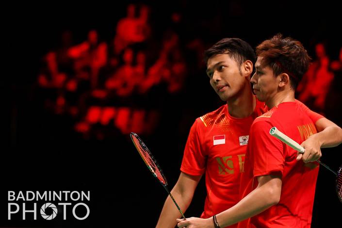 Fajar Alfian & Muhammad Rian Ardianto (Badminton Photo/Yohan Nonotte)