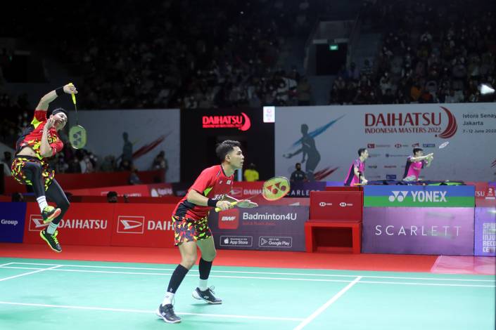 Fajar Alfian/Muhammad Rian Ardianto (Djarum Badminton) Fajar Alfian/Muhammad Rian Ardianto (Djarum Badminton)