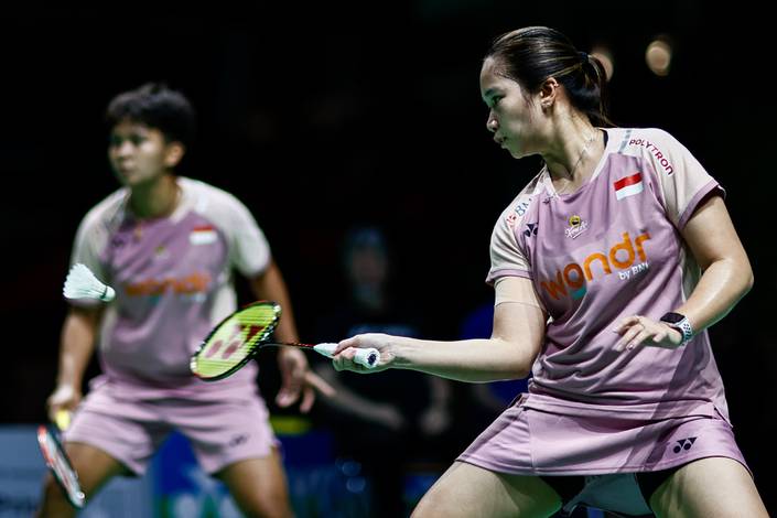 Meilysa Trias Puspitarsari/Rachel Allesya Rose (PBSI/Badmintonphoto/Yang Shaochen) Meilysa Trias Puspitarsari/Rachel Allesya Rose (PBSI/Badmintonphoto/Yang Shaochen)