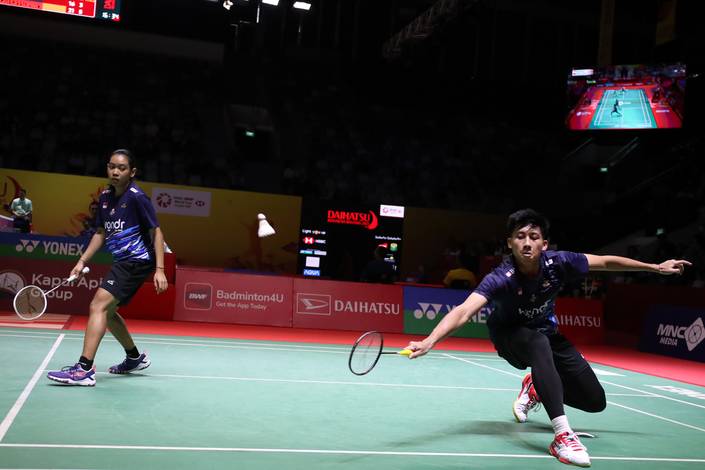 Marwan Faza/Aisyah Salsabila Putri Pranata (Djarum Badminton/Edward Luhukay)