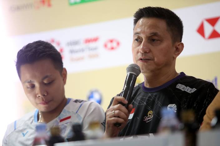 Apriyani Rahayu & Ricky Subagja (Djarum Badminton) Apriyani Rahayu & Ricky Subagja (Djarum Badminton)