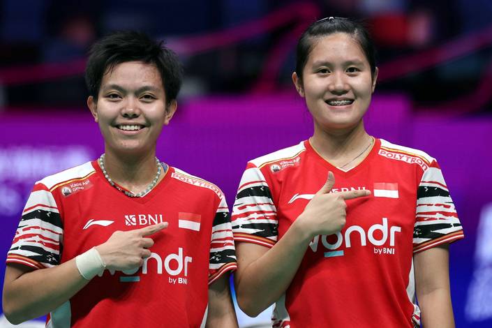 Siti Fadia Silva Ramadhanti & Lanny Tria Mayasari (Humas PP PBSI)