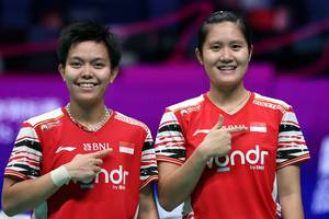 Siti Fadia Silva Ramadhanti & Lanny Tria Mayasari (Humas PP PBSI)