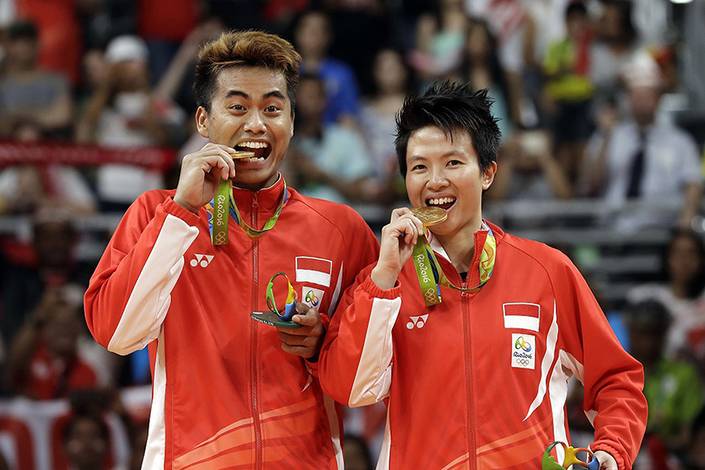 Tontowi Ahmad/Liliyana Natsir