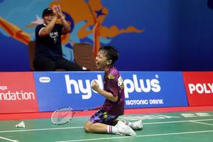 Jaden Andreas Wangke (Djarum Badminton/Edward Luhukay)