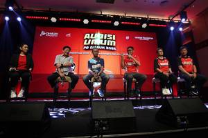 Jumpa pers Audisi Umum PB Djarum 2025 (Djarum Badminton/Edward Luhukay)